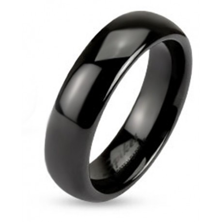 Fekete Ceramic Karikagyűrű